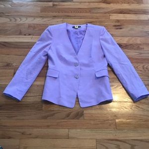 Purple blazer